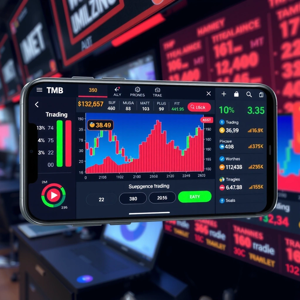 Juego móvil de trading de alta frecuencia